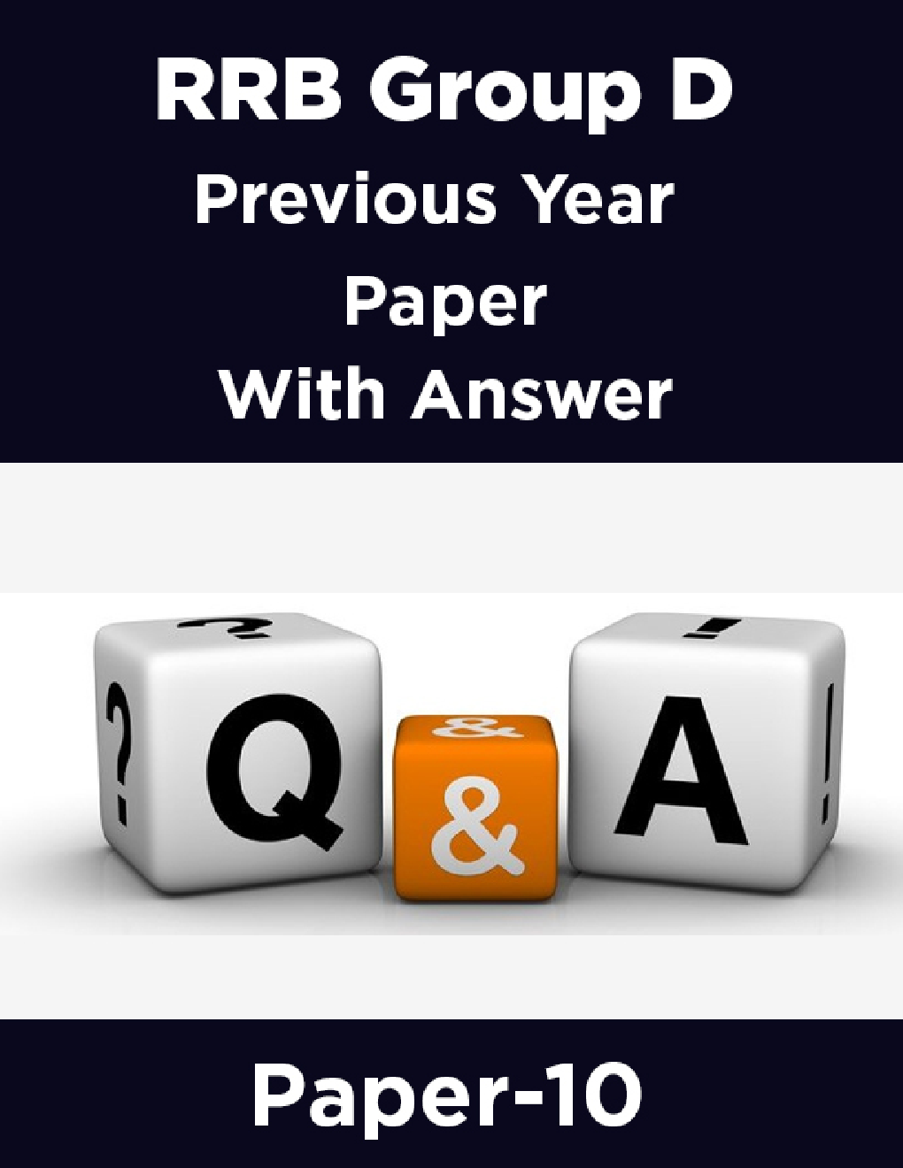 RRB Group D Previous Year Paper With Answer Paper-10 - Page 1