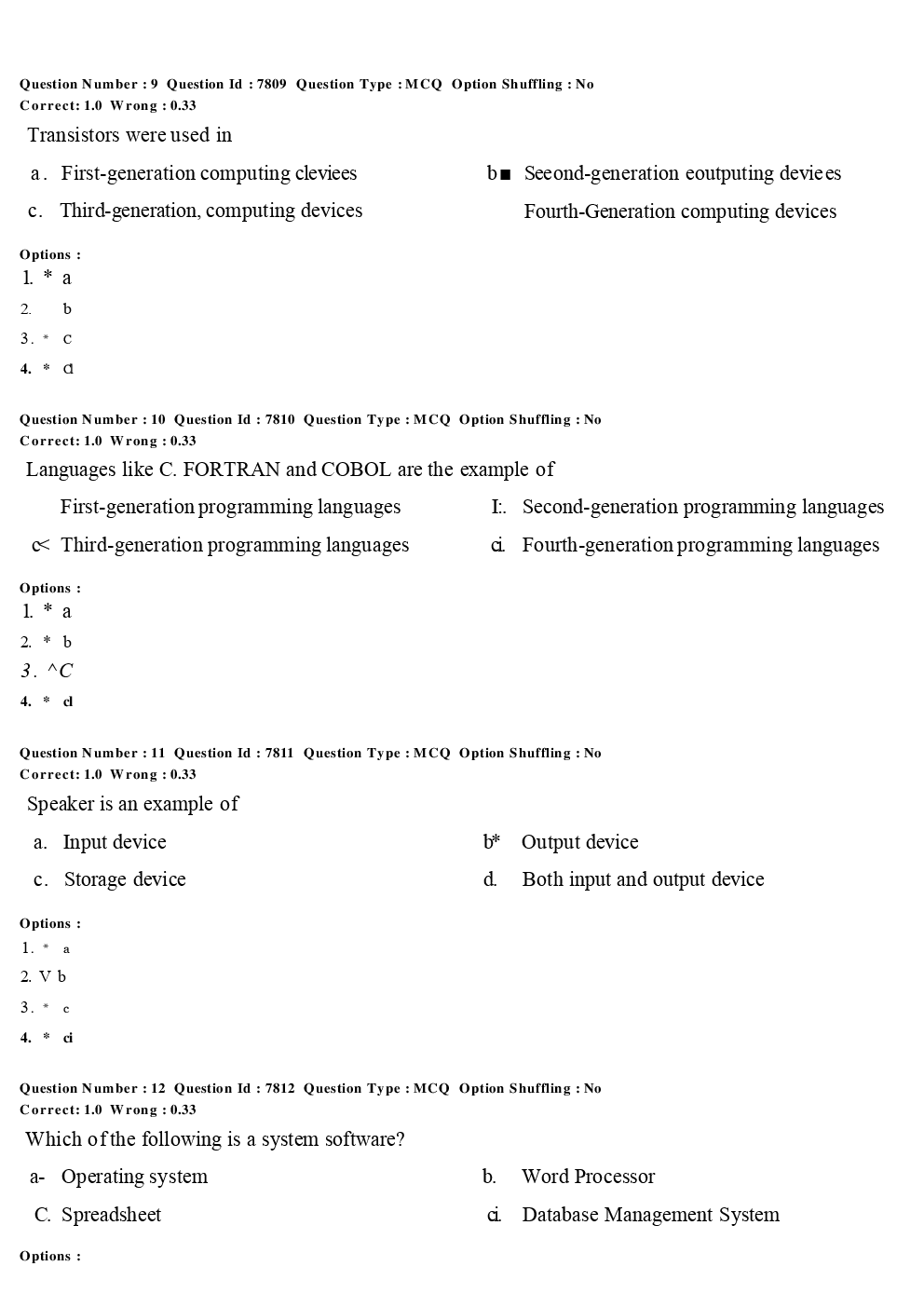 RRB Group D Previous Year Paper With Answer Paper-10 - Page 5