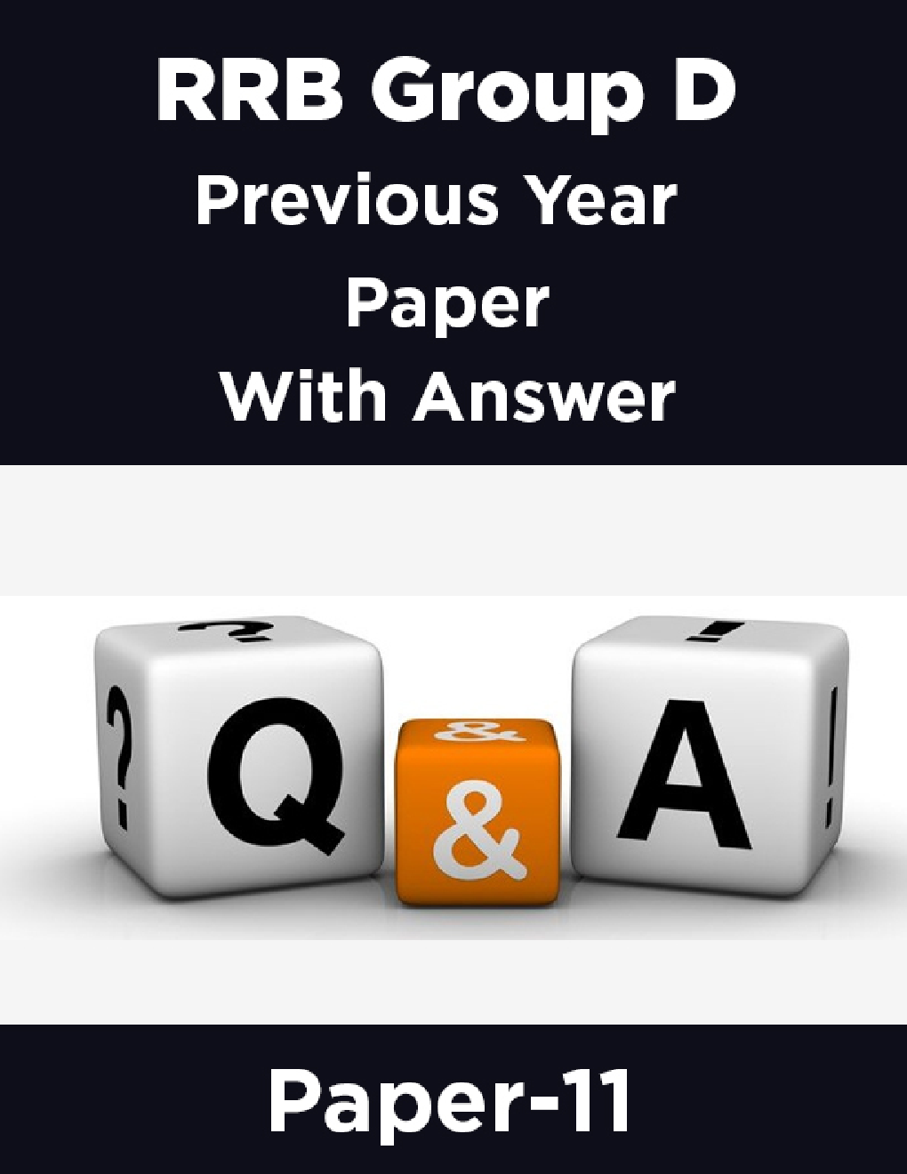 RRB Group D Previous Year Paper With Answer Paper-11 - Page 1