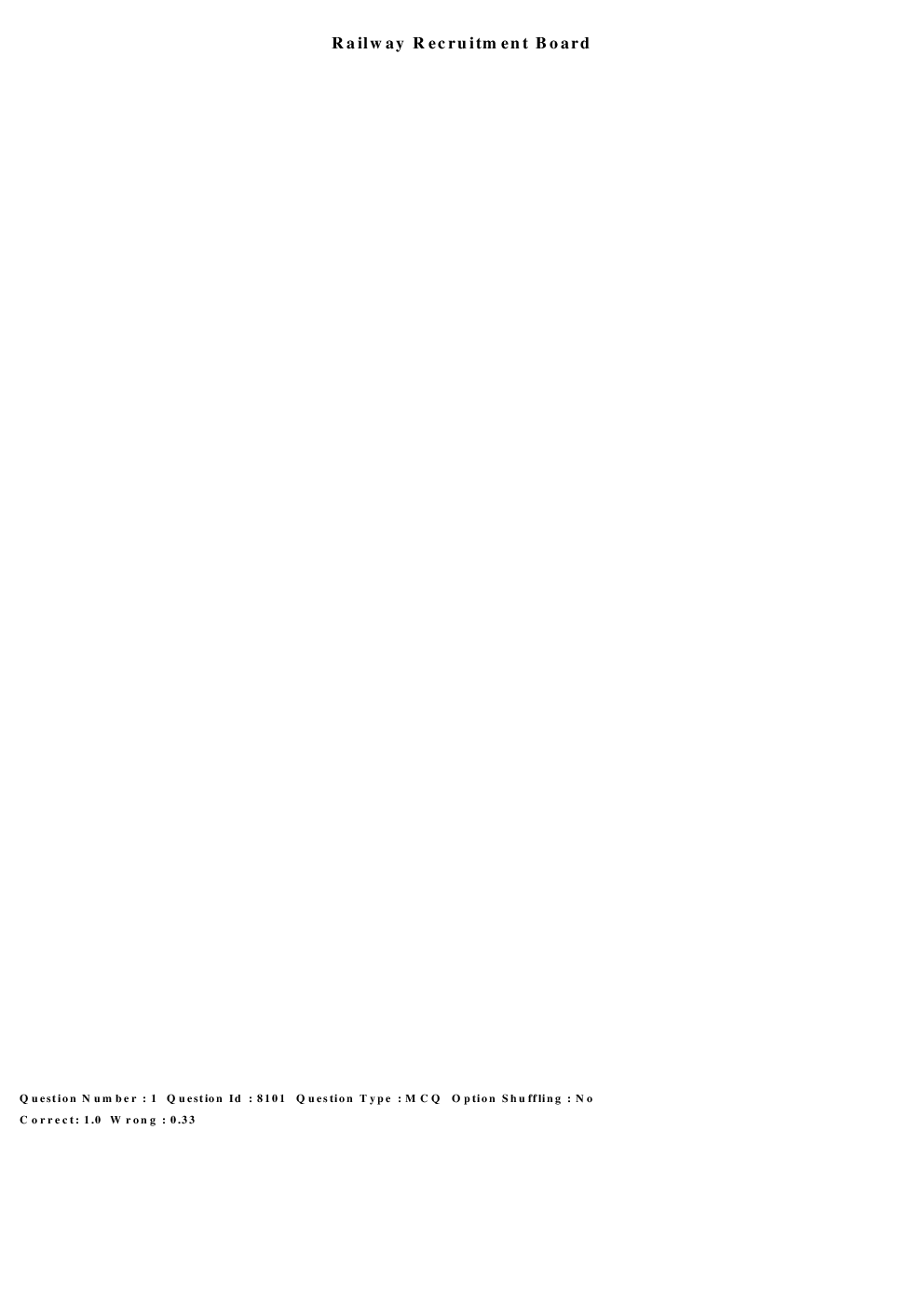 RRB Group D Previous Year Paper With Answer Paper-11 - Page 2