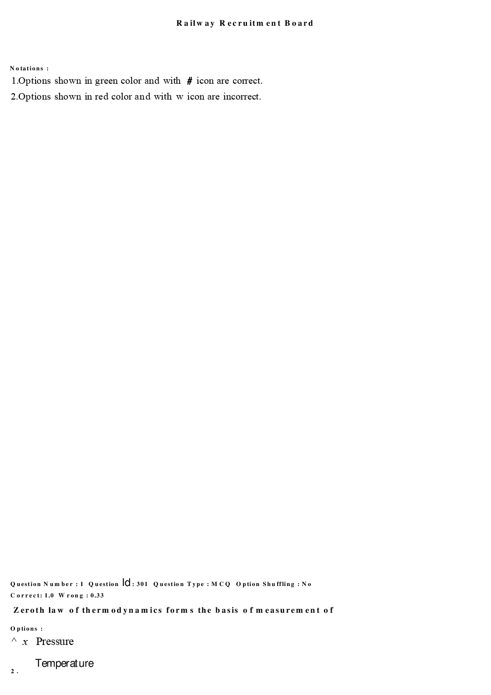 RRB Group D Previous Year Paper With Answer Paper-14 - Page 2