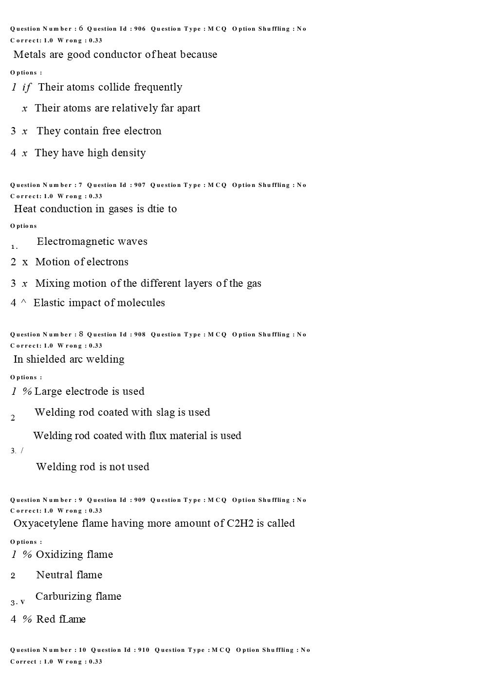 RRB Group D Previous Year Paper With Answer Paper-16 - Page 4