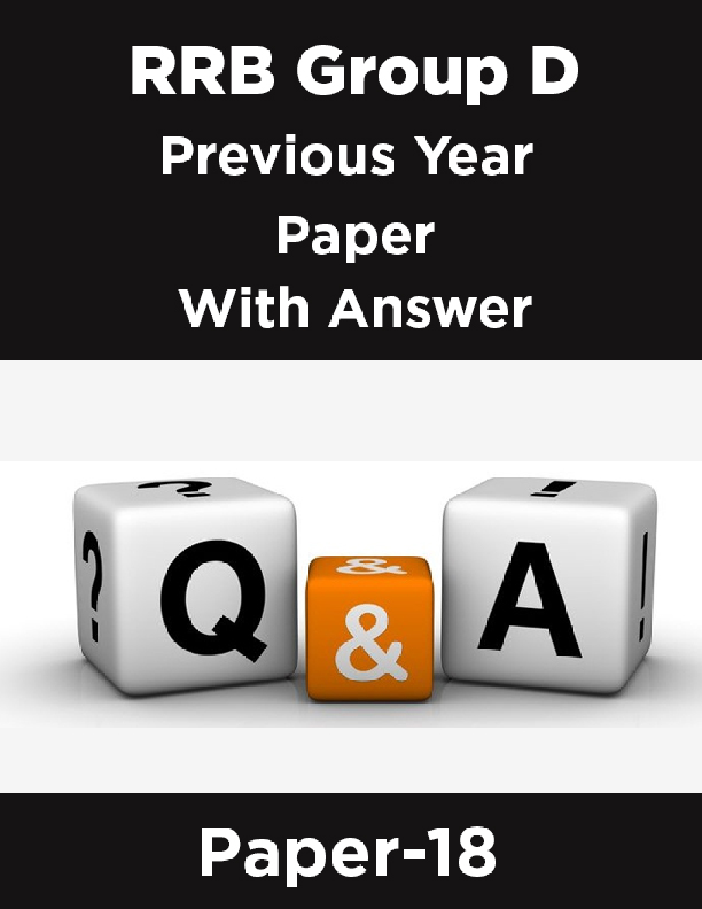 RRB Group D Previous Year Paper With Answer Paper-18 - Page 1