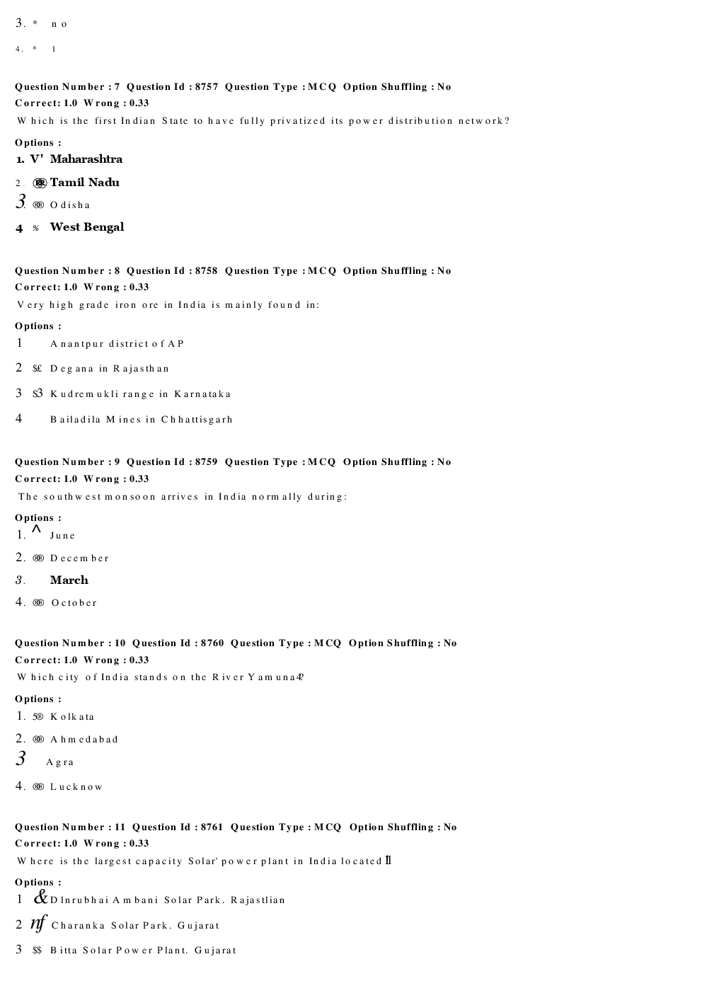 RRB Group D Previous Year Paper With Answer Paper-18 - Page 4