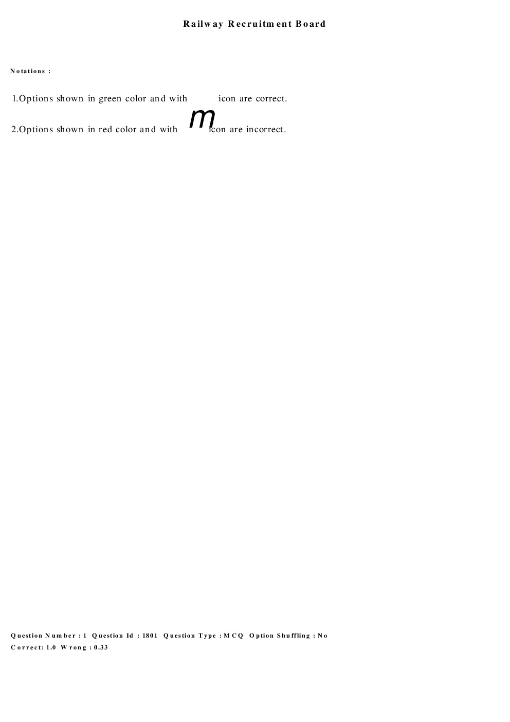 RRB Group D Previous Year Paper With Answer Paper-25 - Page 2