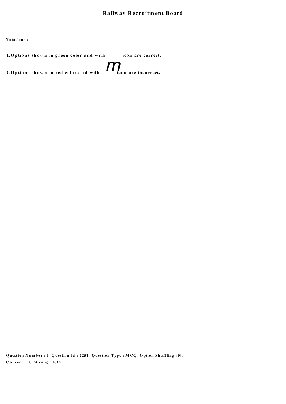 RRB Group D Previous Year Paper With Answer Paper-29 - Page 2