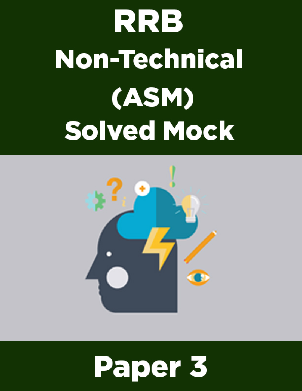 RRB Non-Technical (ASM) Solved Mock Paper 3 - Page 1