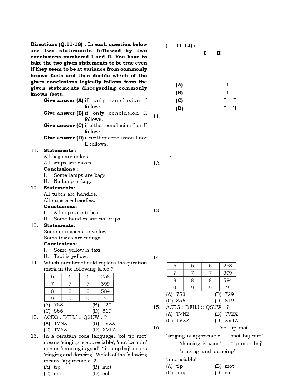 RRB NTPC 2016 Mock Paper 3 - Page 3