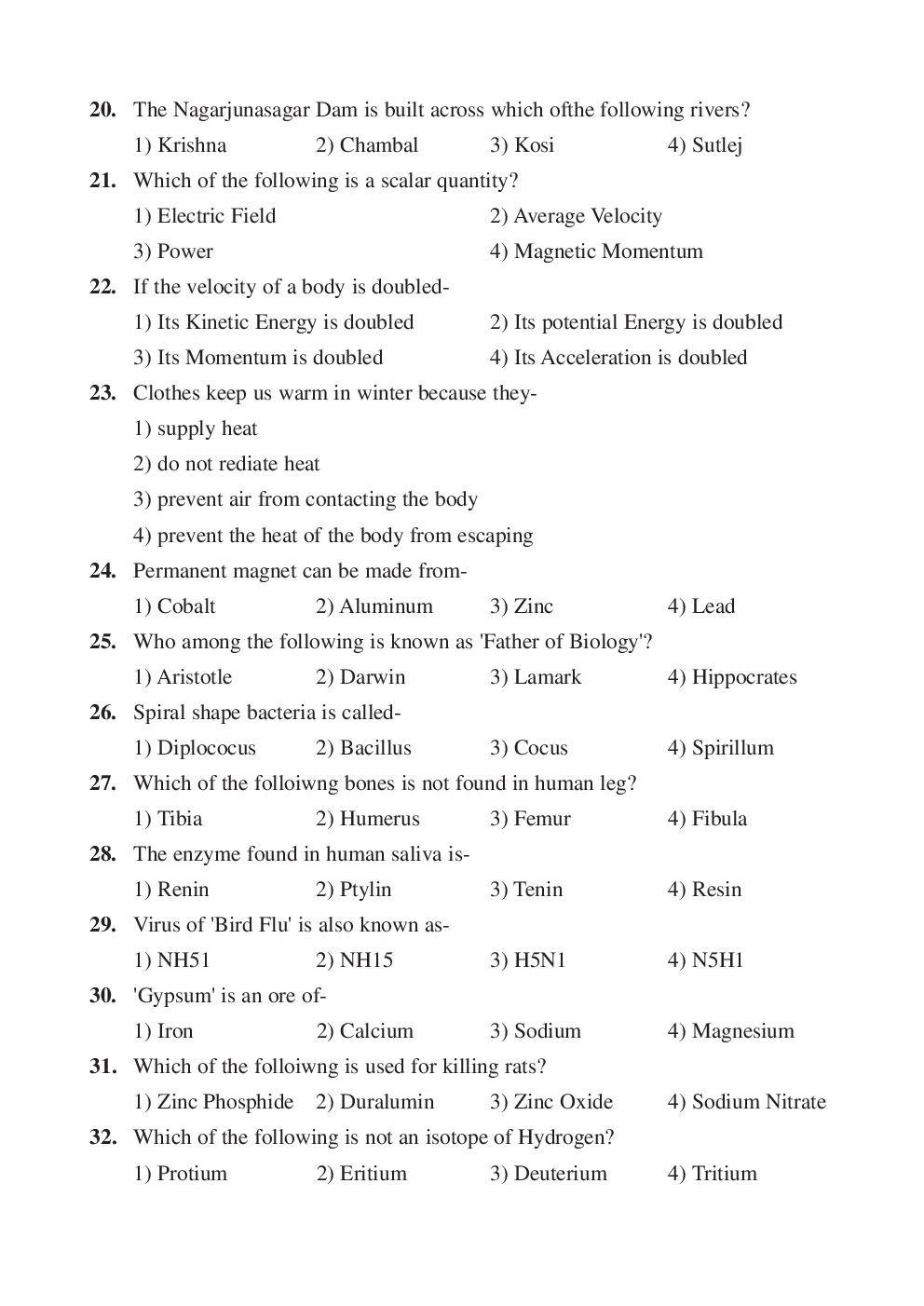 RRB Model Paper With Answer Paper-4 - Page 4