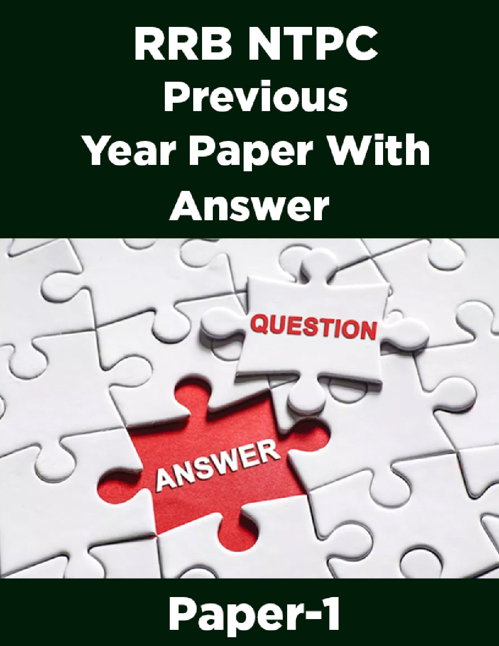 RRB NTPC Previous Year Paper With Answer Paper-1 - Page 1
