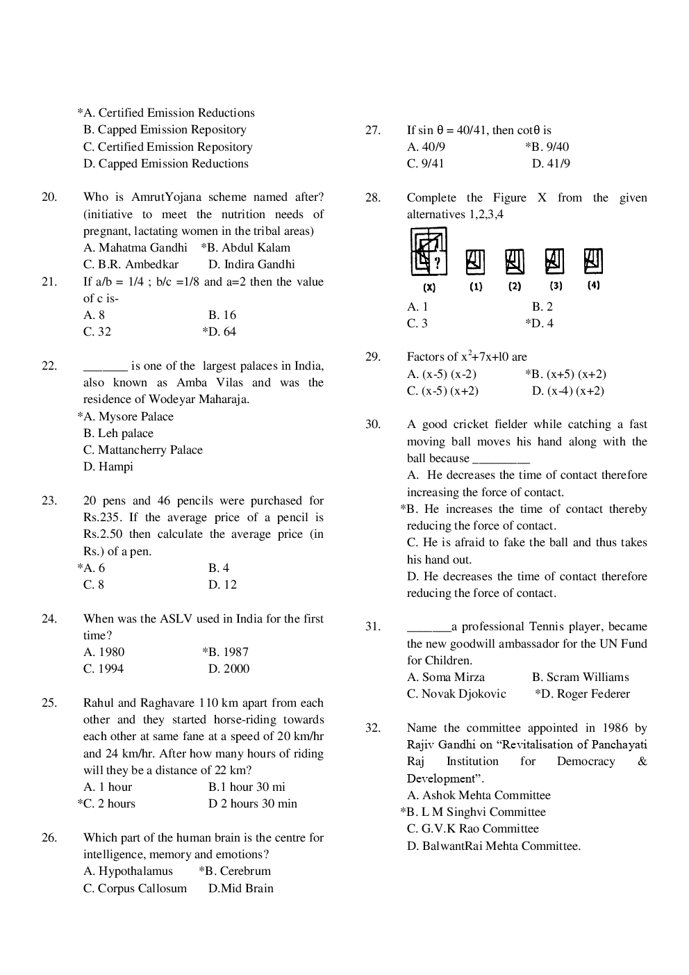 RRB NTPC Previous Year Paper With Answer Paper-6 - Page 4