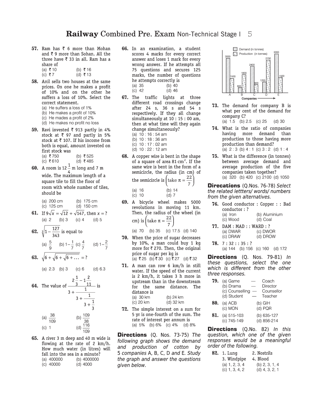 RRB NTPC Previous Year Paper With Answer 2012 Paper-8 - Page 4