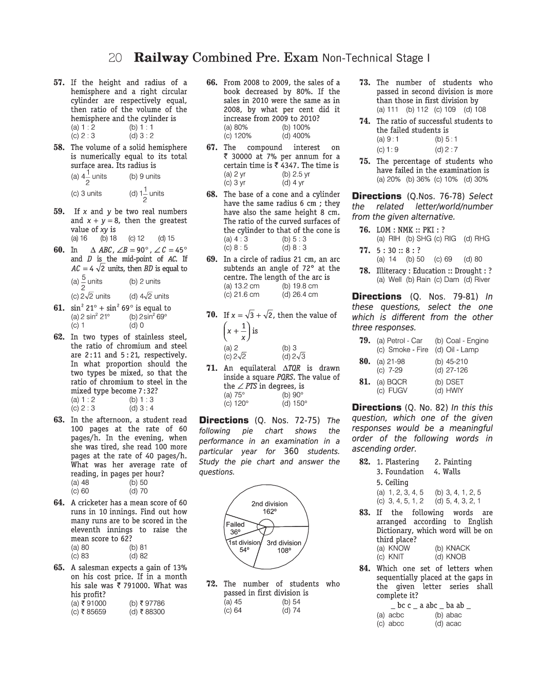 RRB NTPC Previous Year Paper With Answer 2012 Paper-10 - Page 4