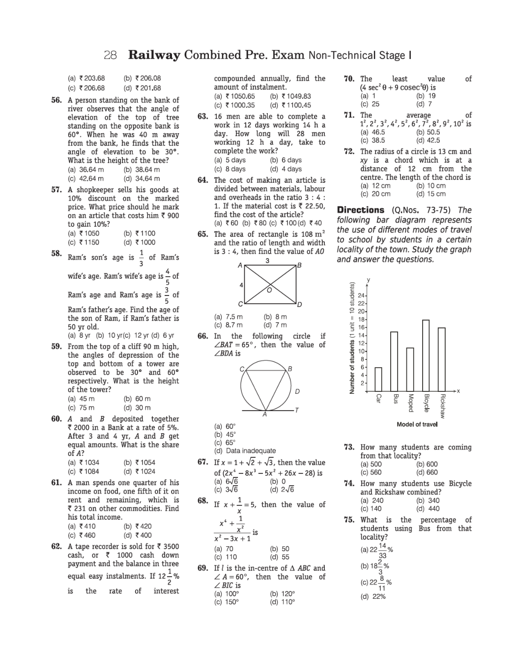 RRB NTPC Previous Year Paper With Answer 2012 Paper-11 - Page 4