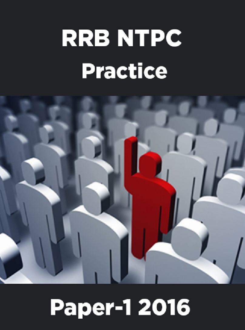 RRB NTPC  Practice Paper-1 2016 - Page 1