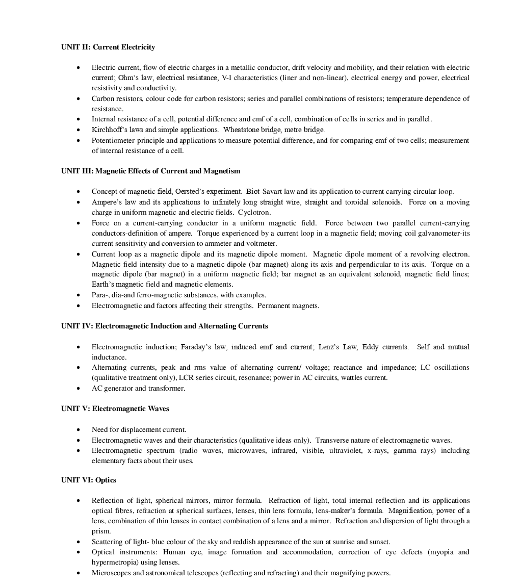 NEET 2019 Syllabus - Page 5