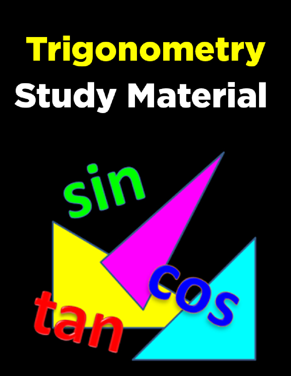 Trigonometry Study Material - Page 1