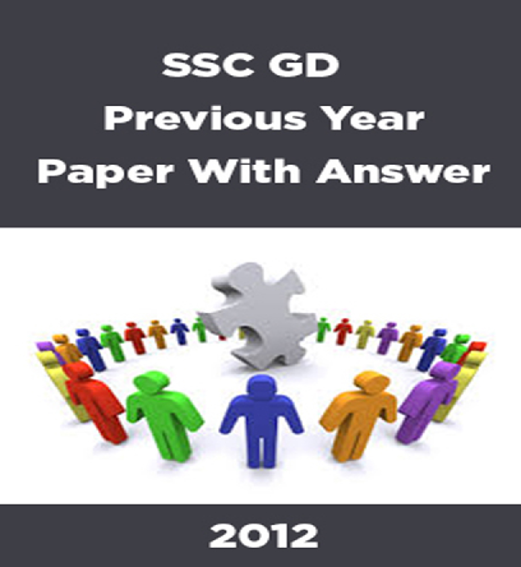 SSC GD Previous Year Paper With Answer 2012 - Page 1