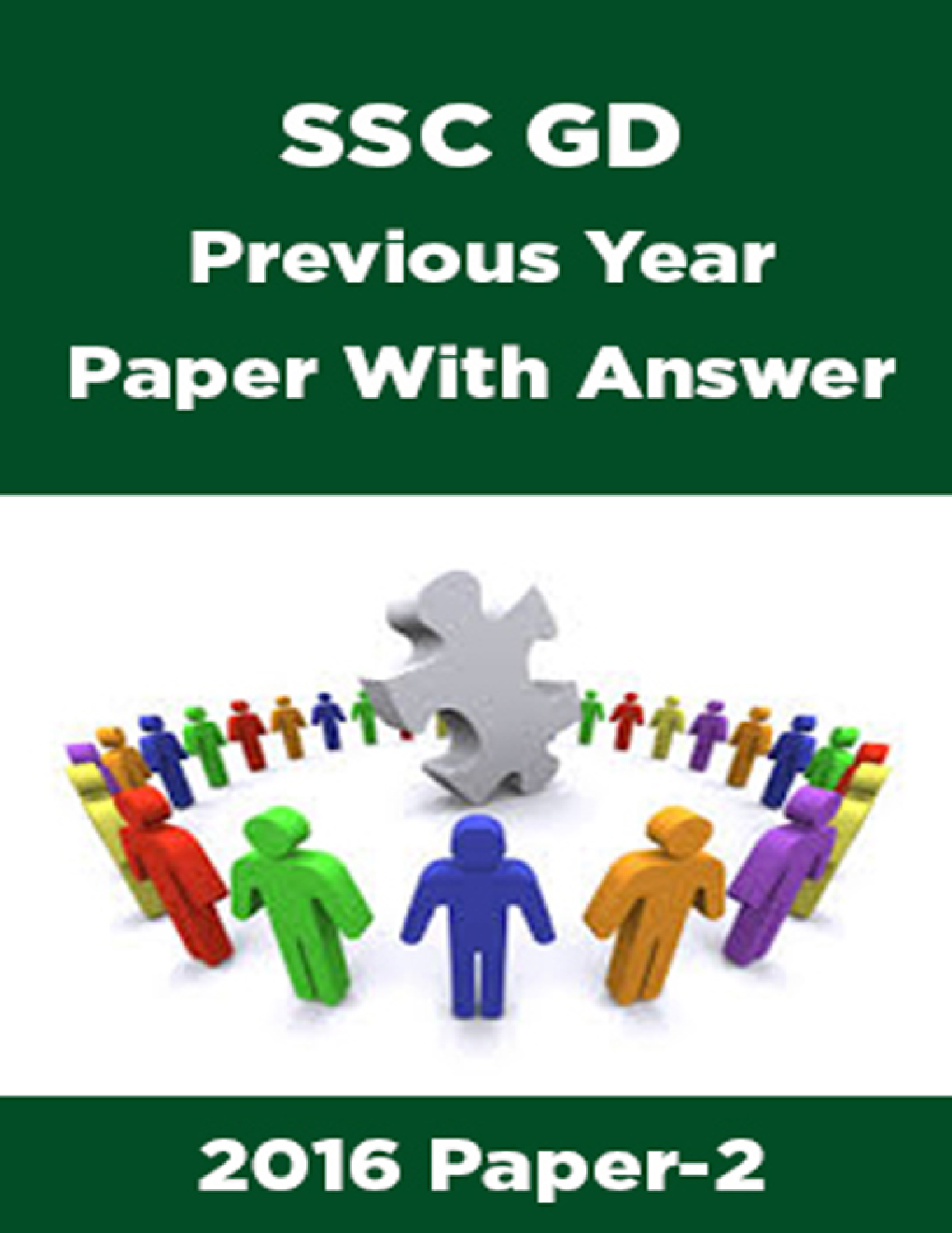 SSC GD Previous Year Paper With Answer 2016 Paper-2 - Page 1
