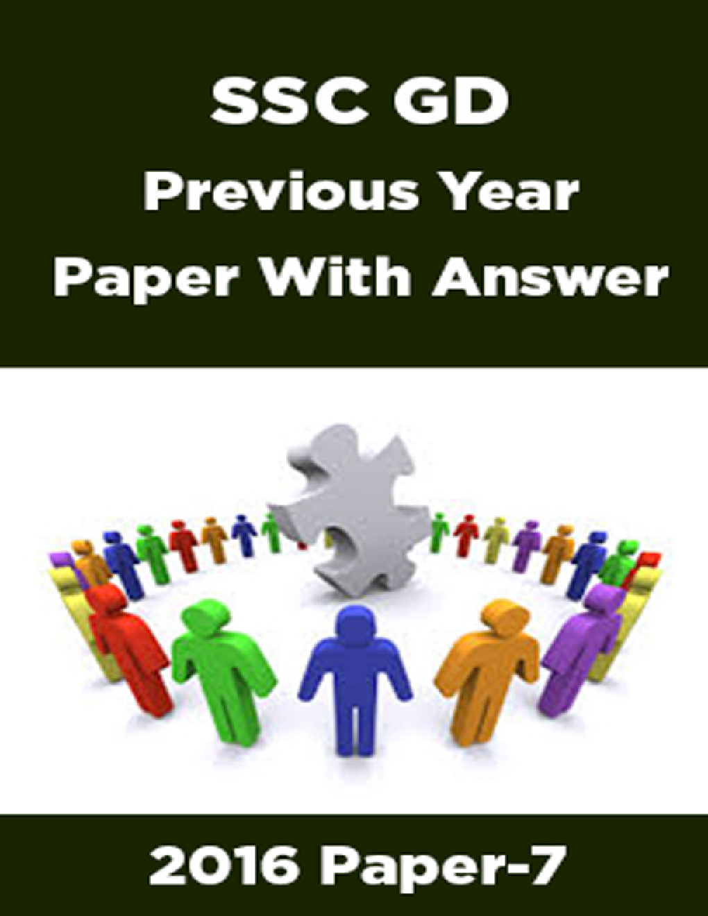 SSC GD Previous Year Paper With Answer 2016 Paper-7 - Page 1