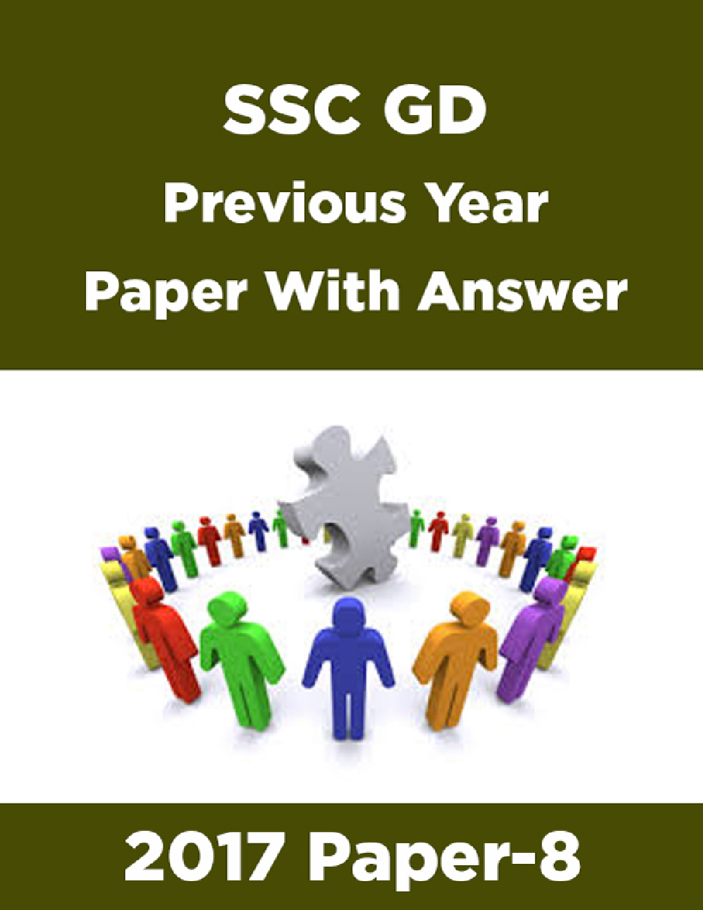 SSC GD Previous Year Paper With Answer 2017 Paper-8 - Page 1
