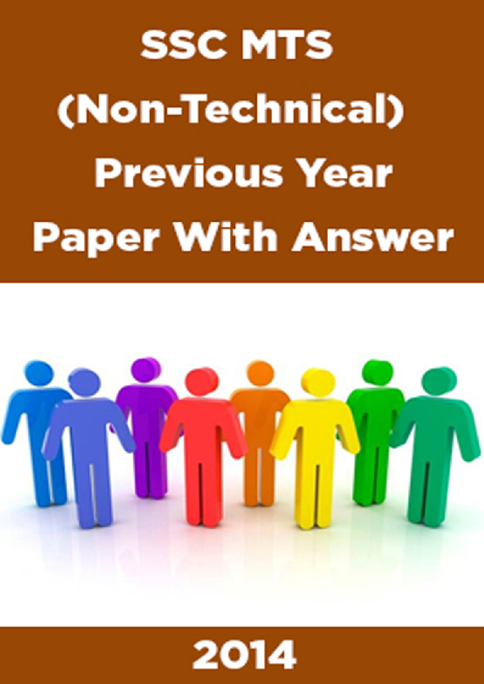 SSC MTS (Non-Technical) Previous Year Paper With Answer 2014 - Page 1