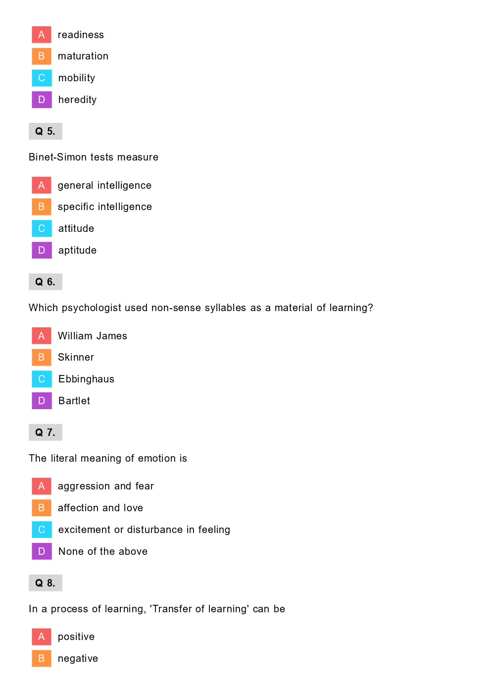 CTET Previous Year Paper With Answer Paper-1 2014 - Page 3