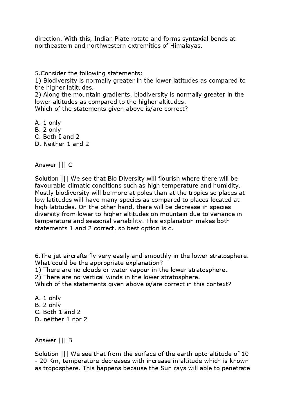 UPSC Previous Year Paper With Answer 2011 - Page 4