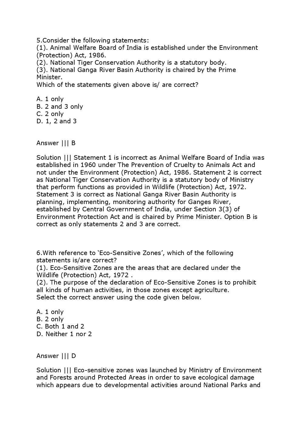 UPSC Previous Year Paper With Answer 2014 - Page 4