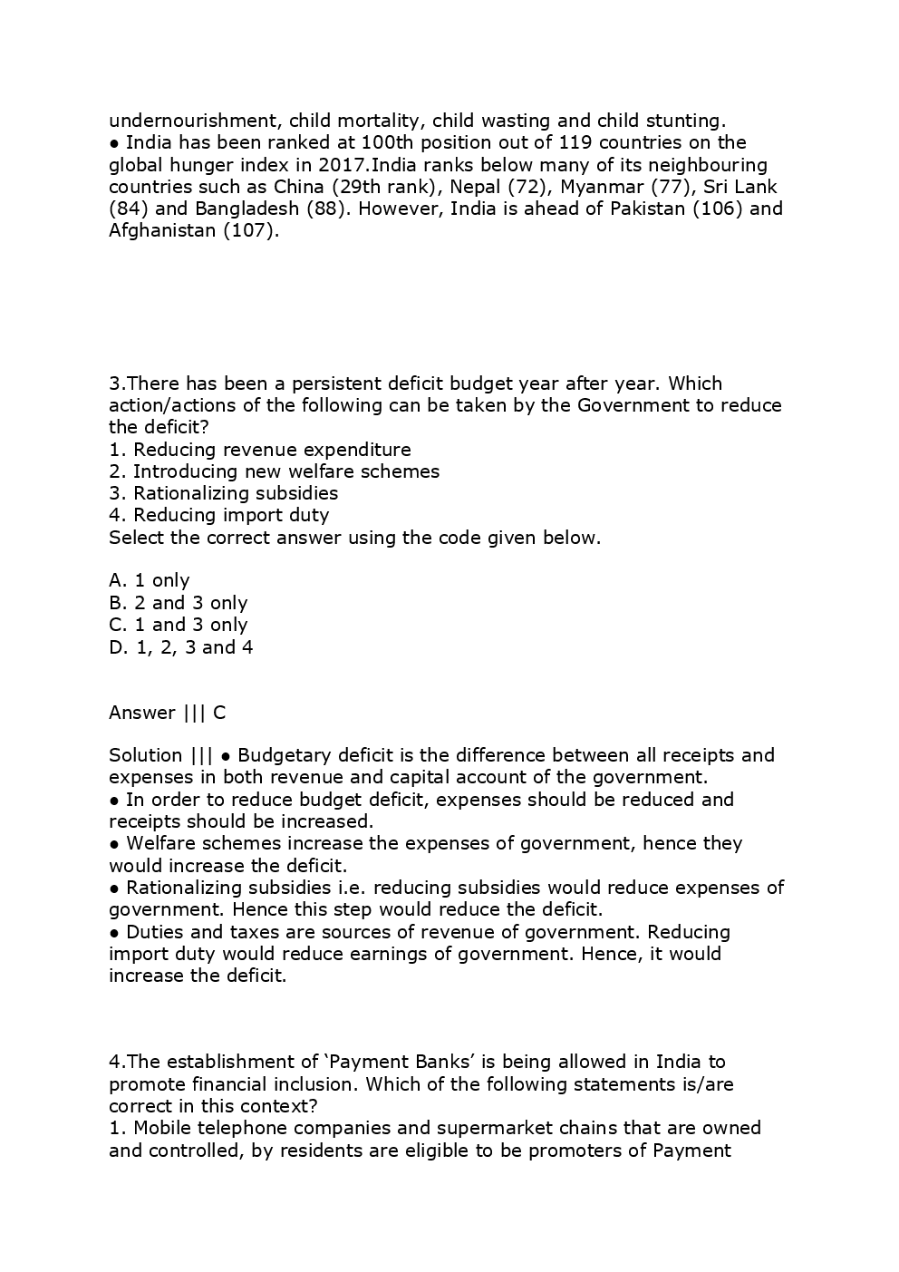 UPSC Previous Year Paper With Answer 2016 - Page 3