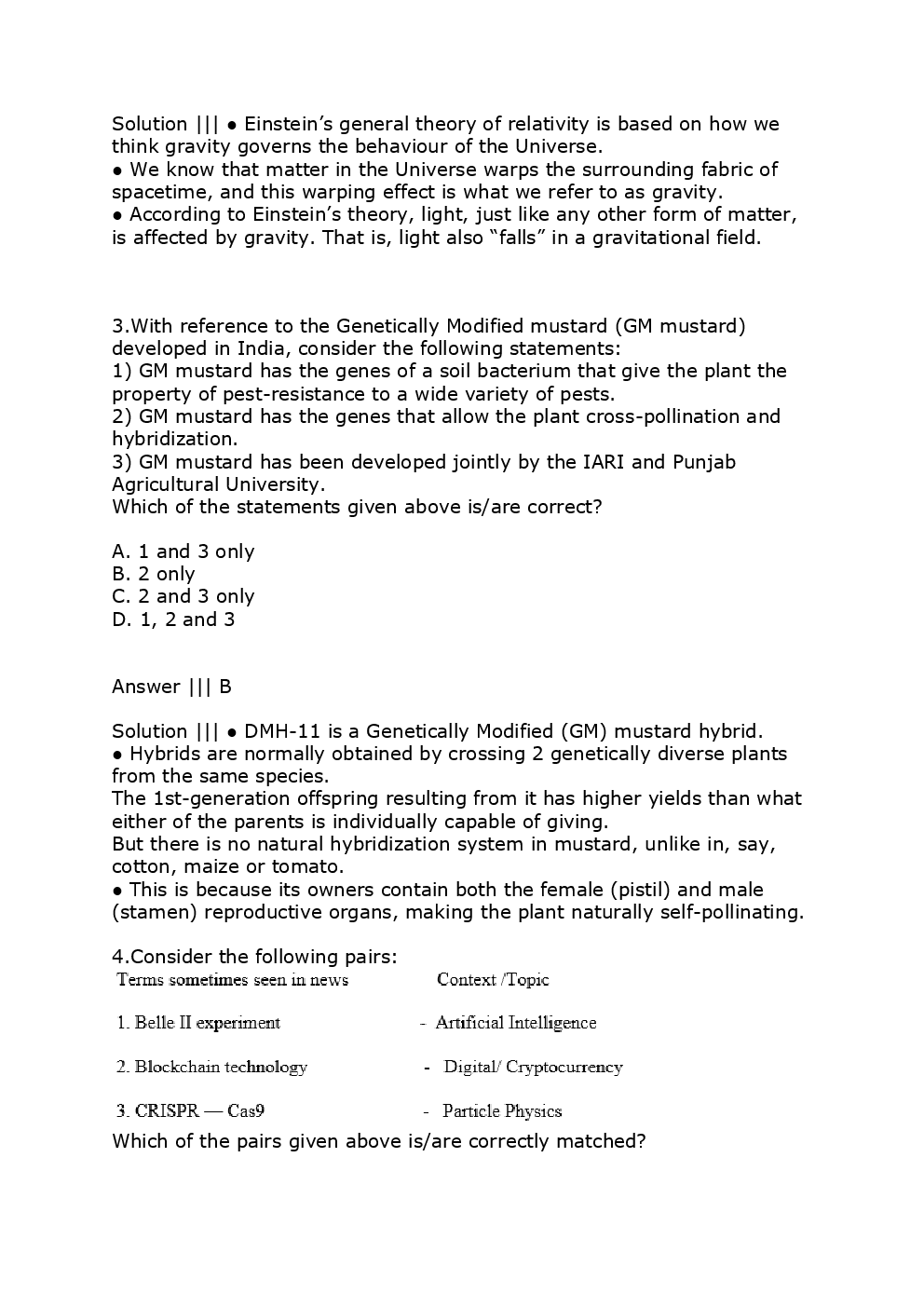 UPSC Previous Year Paper With Answer 2018 - Page 3