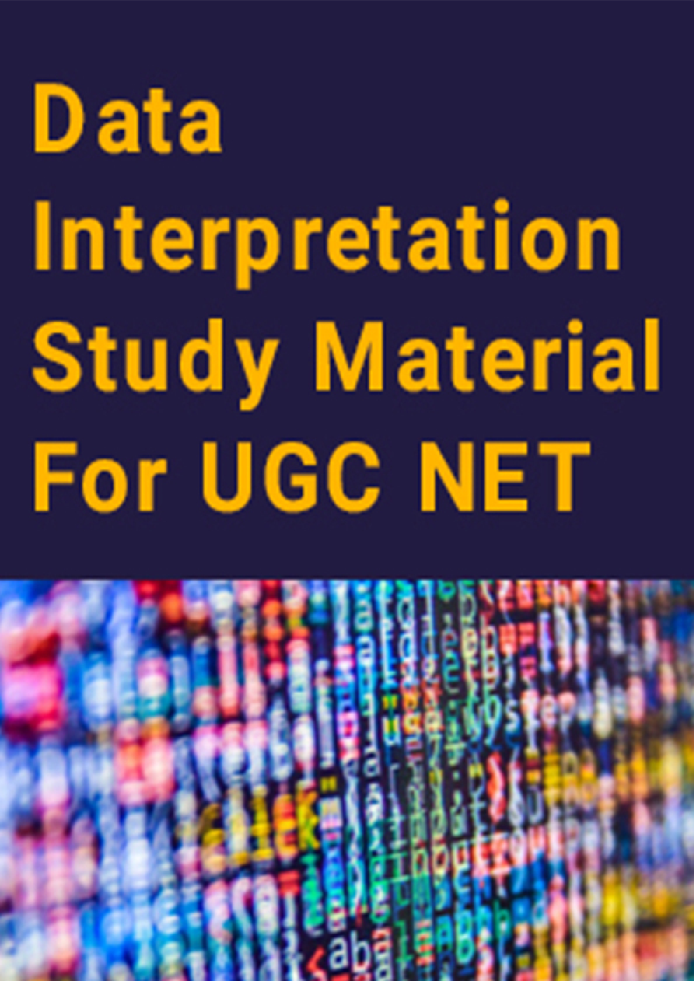 Data Interpretation Study Material For UGC NET - Page 1