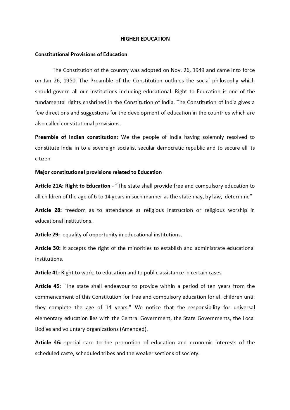 Higher Education System Study Material For UGC NET - Page 3
