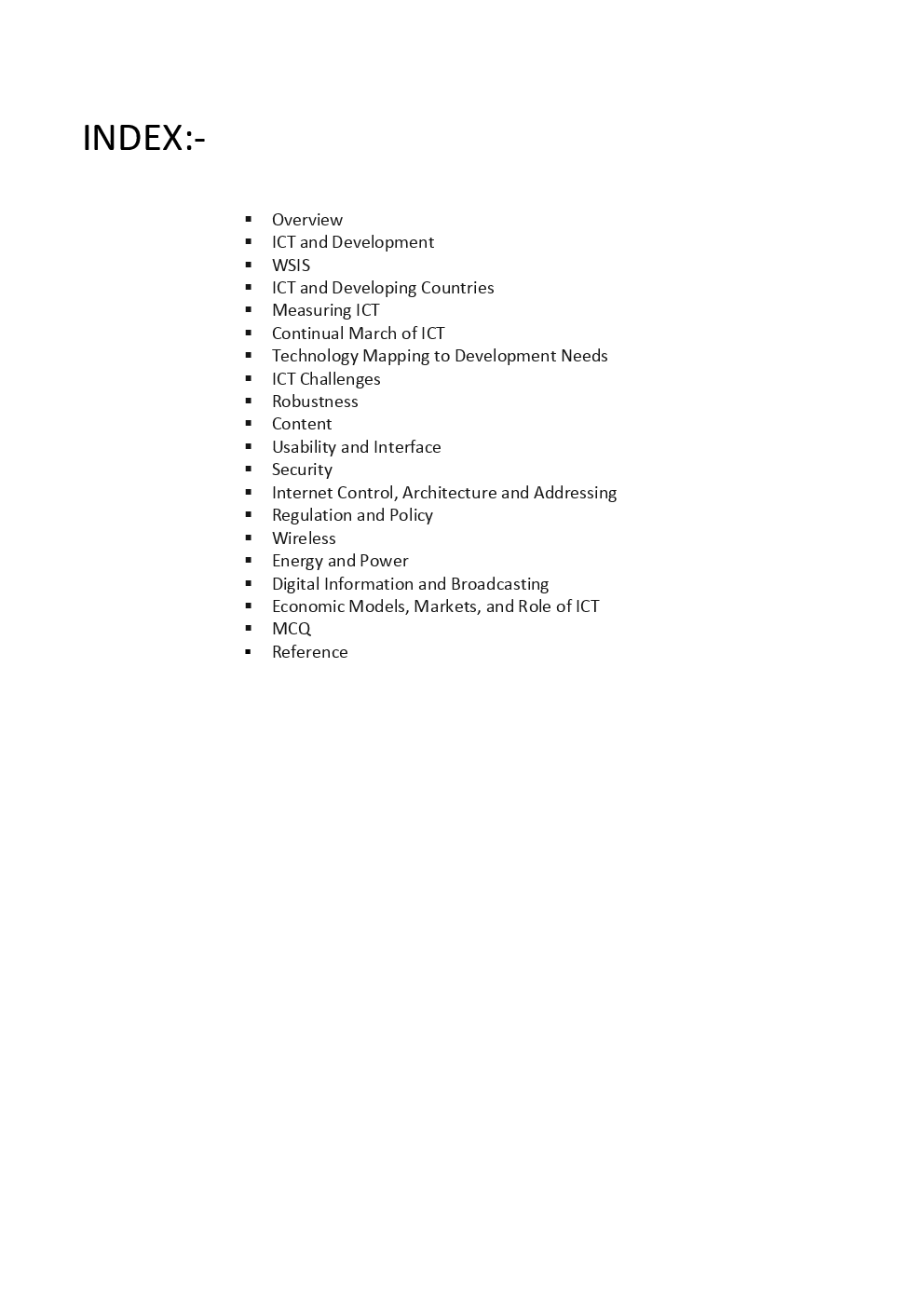 Information And Communication Technology (ICT) Study Material For UGC NET - Page 2