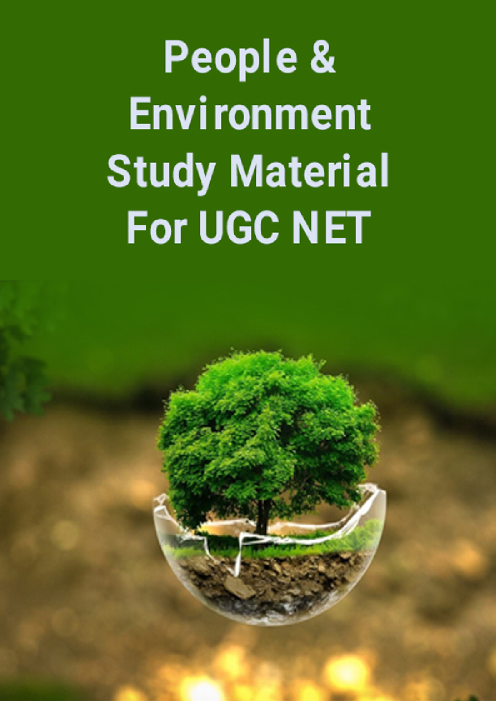 People And Environment Study Material For UGC NET - Page 1
