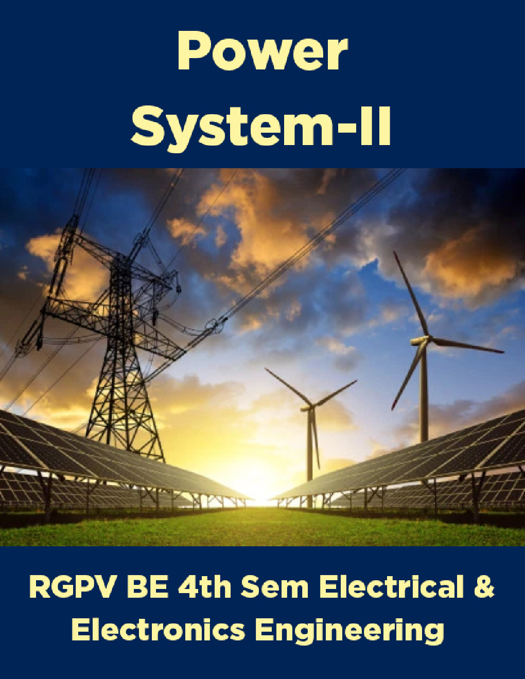 Power System-II For RGPV BE 4th Sem Electrical And Electronics Engineering - Page 1