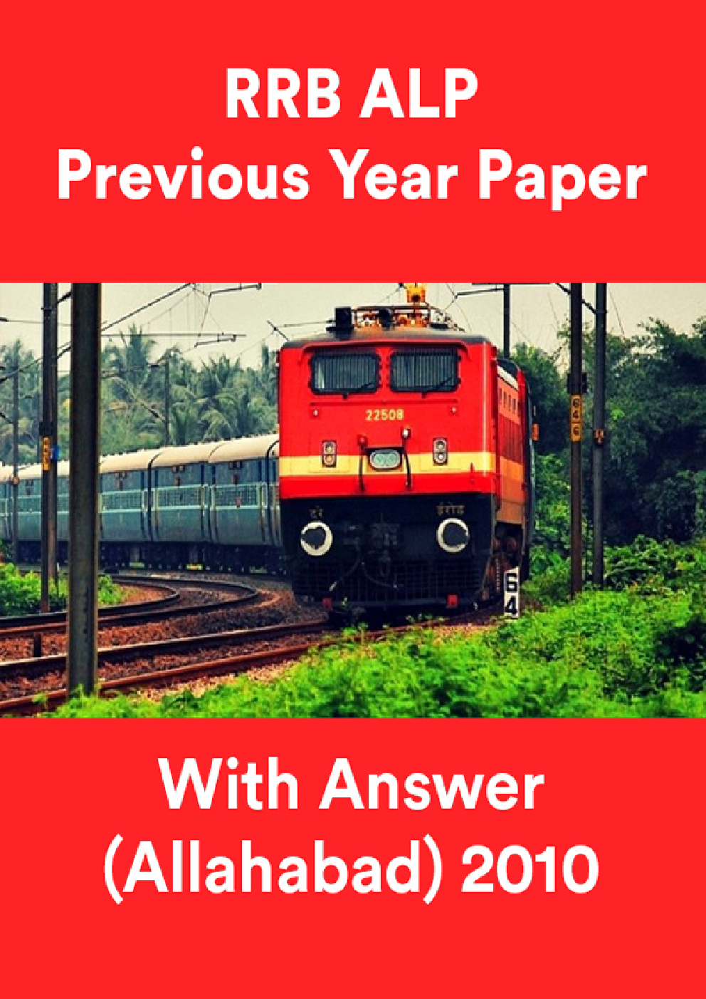 RRB ALP Previous Year Paper With Answer (Allahabad) 2010 - Page 1