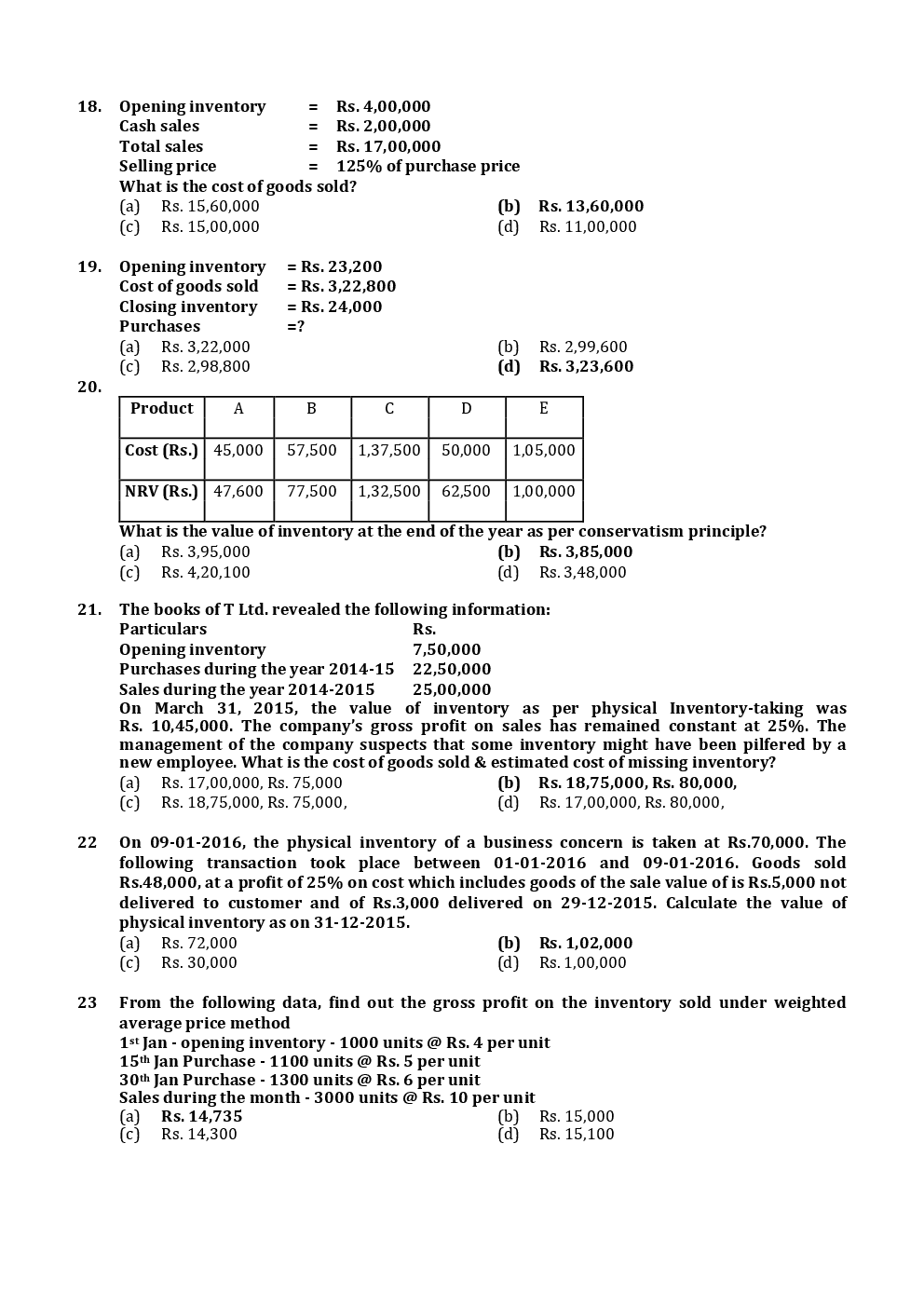 CA CPT Previous Year Paper With Answer June 2016 - Page 4