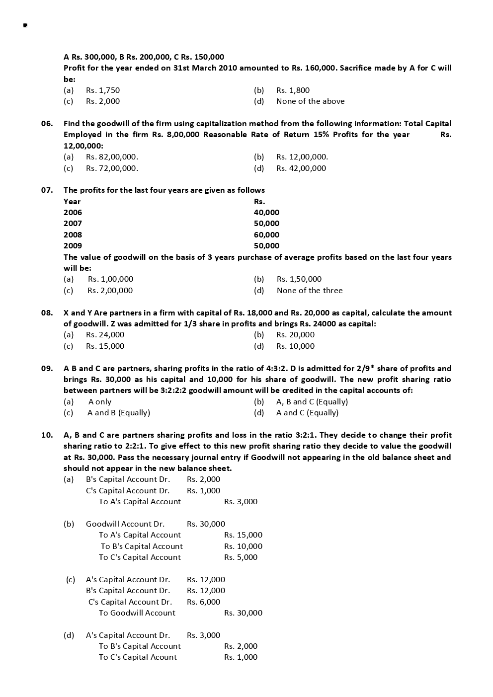 CA CPT Previous Year Paper With Answer May 2018 Paper-2 - Page 3