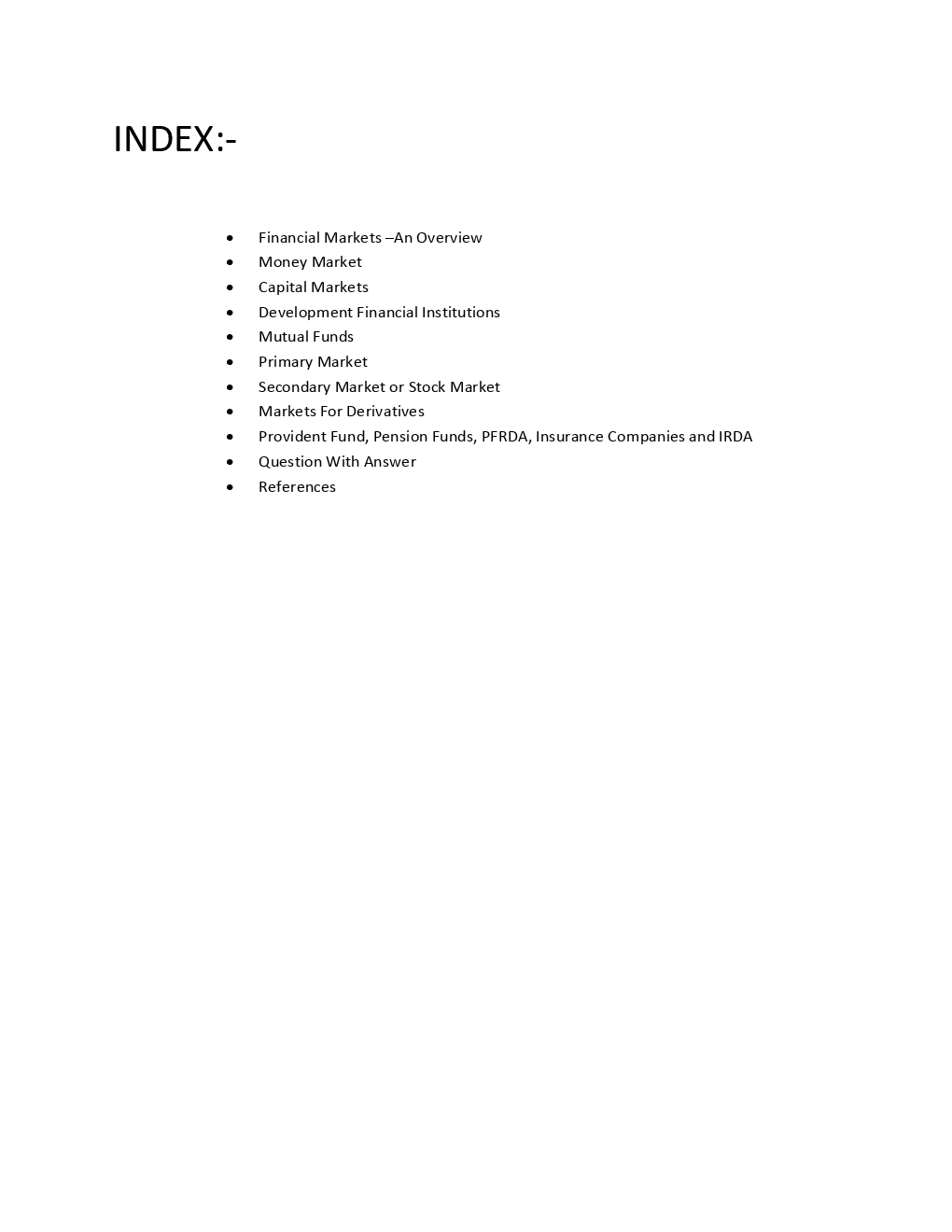 Financial Services and Capital Markets Study Material For CA Final - Page 2