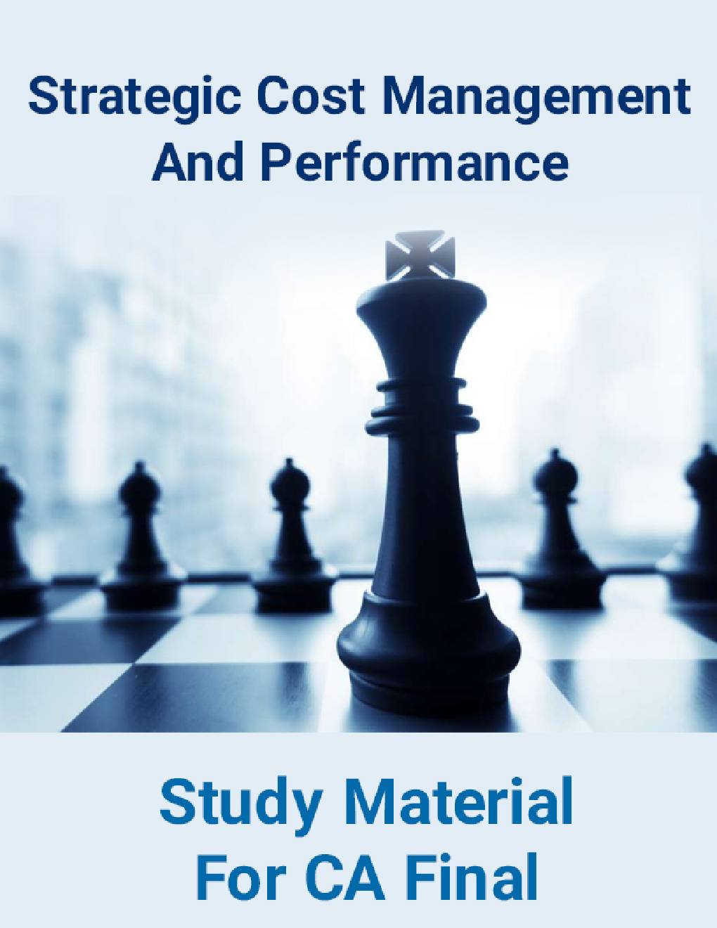 Strategic Cost Management And Performance Study Material For CA Final - Page 1