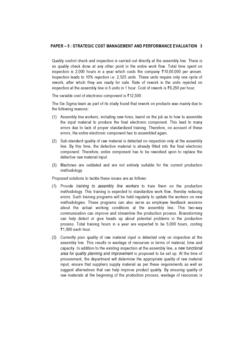 Strategic Cost Management And Performance Study Material For CA Final - Page 5