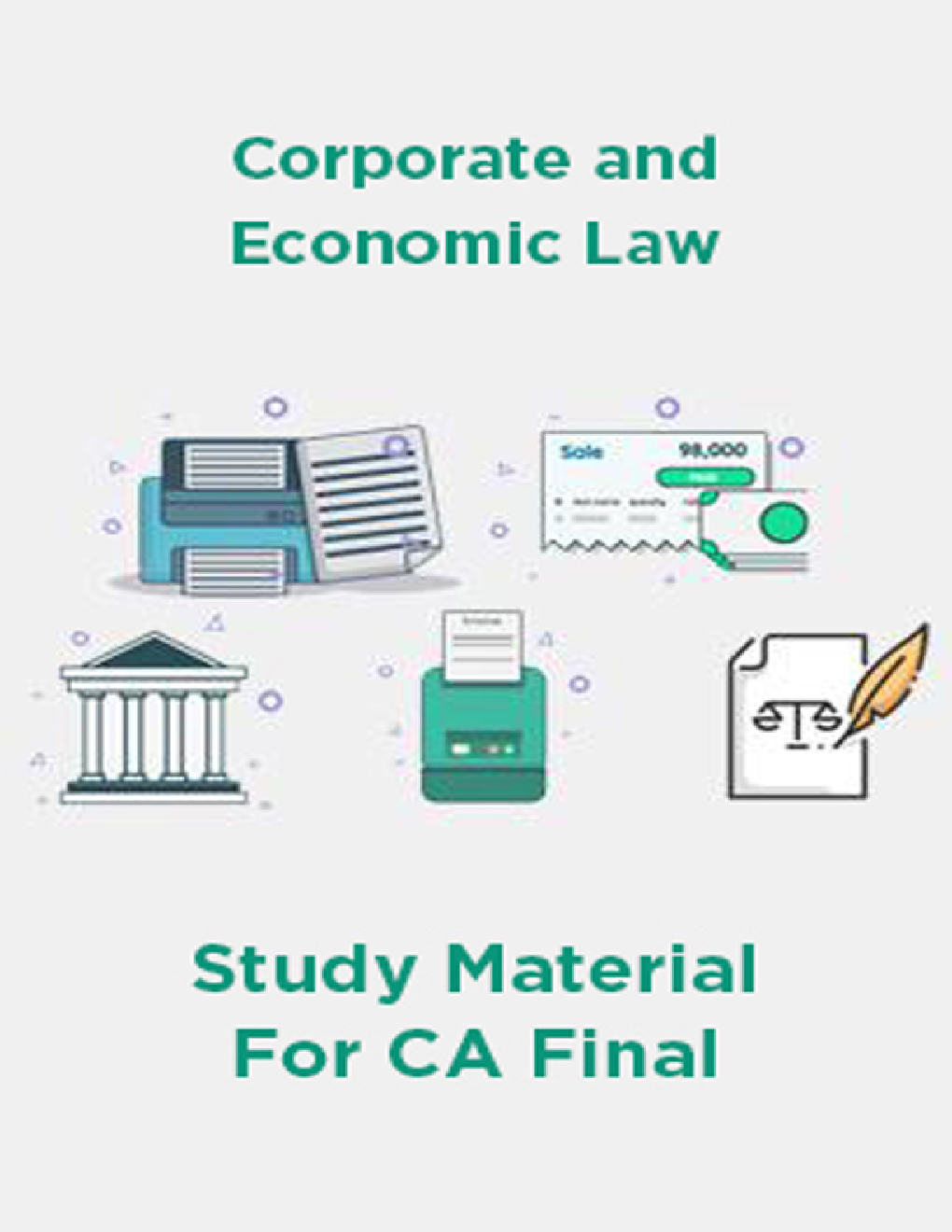 Corporate and Economic Law Study Material For CA Final - Page 1