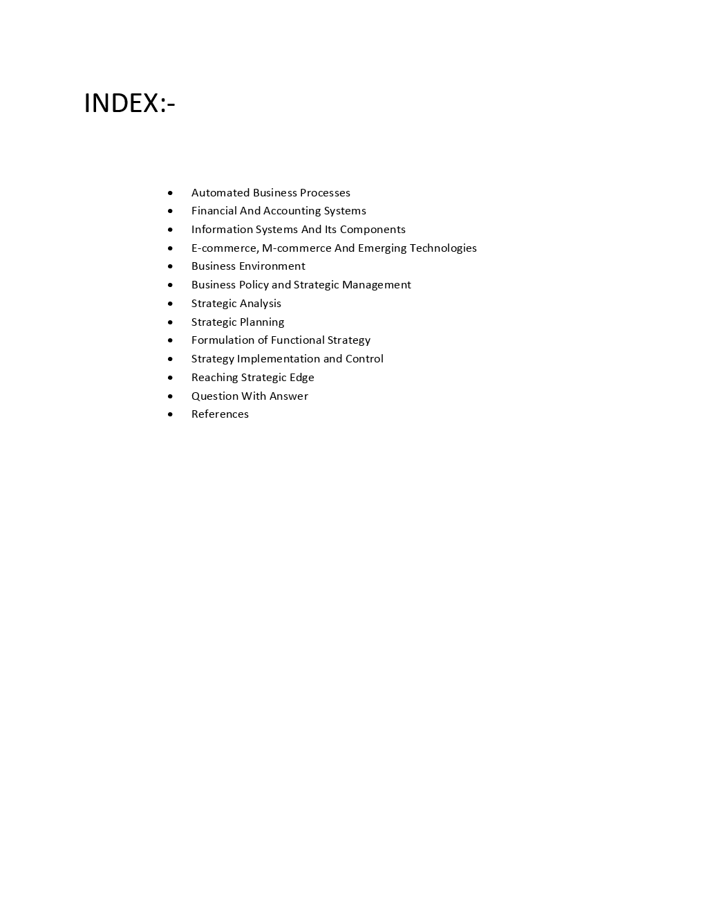 Enterprise Information System and Strategic Management Study Material For CA Intermediate - Page 2