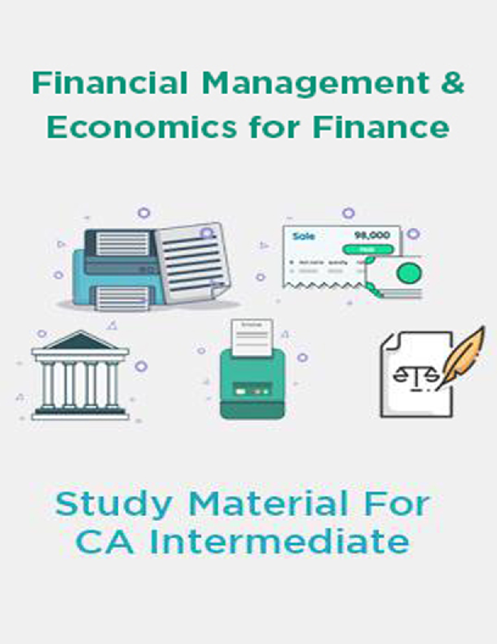 Financial Management and Economics for Finance Study Material For CA Intermediate - Page 1