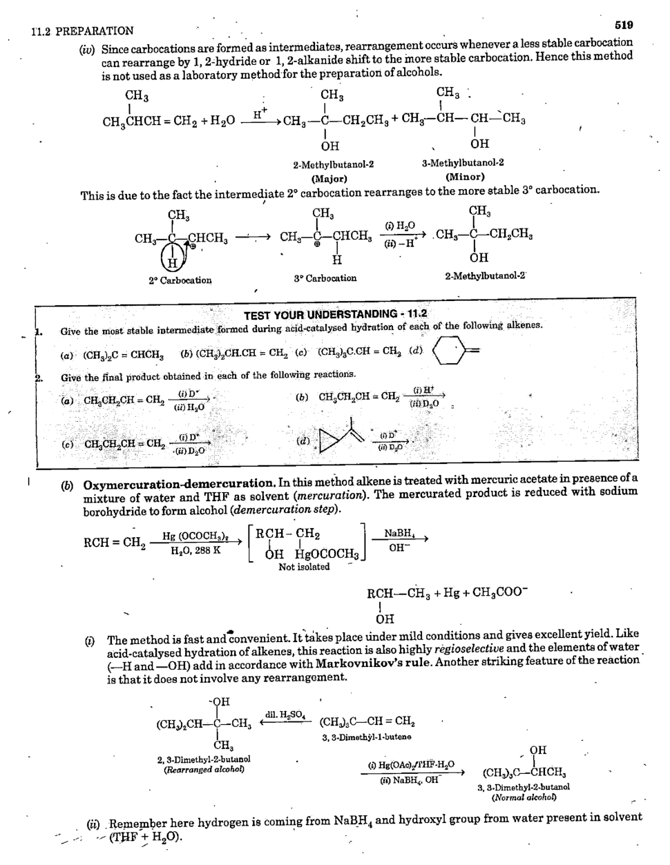 IIT JEE Organic Chemistry Alcohols Based On New Pattern - Page 5