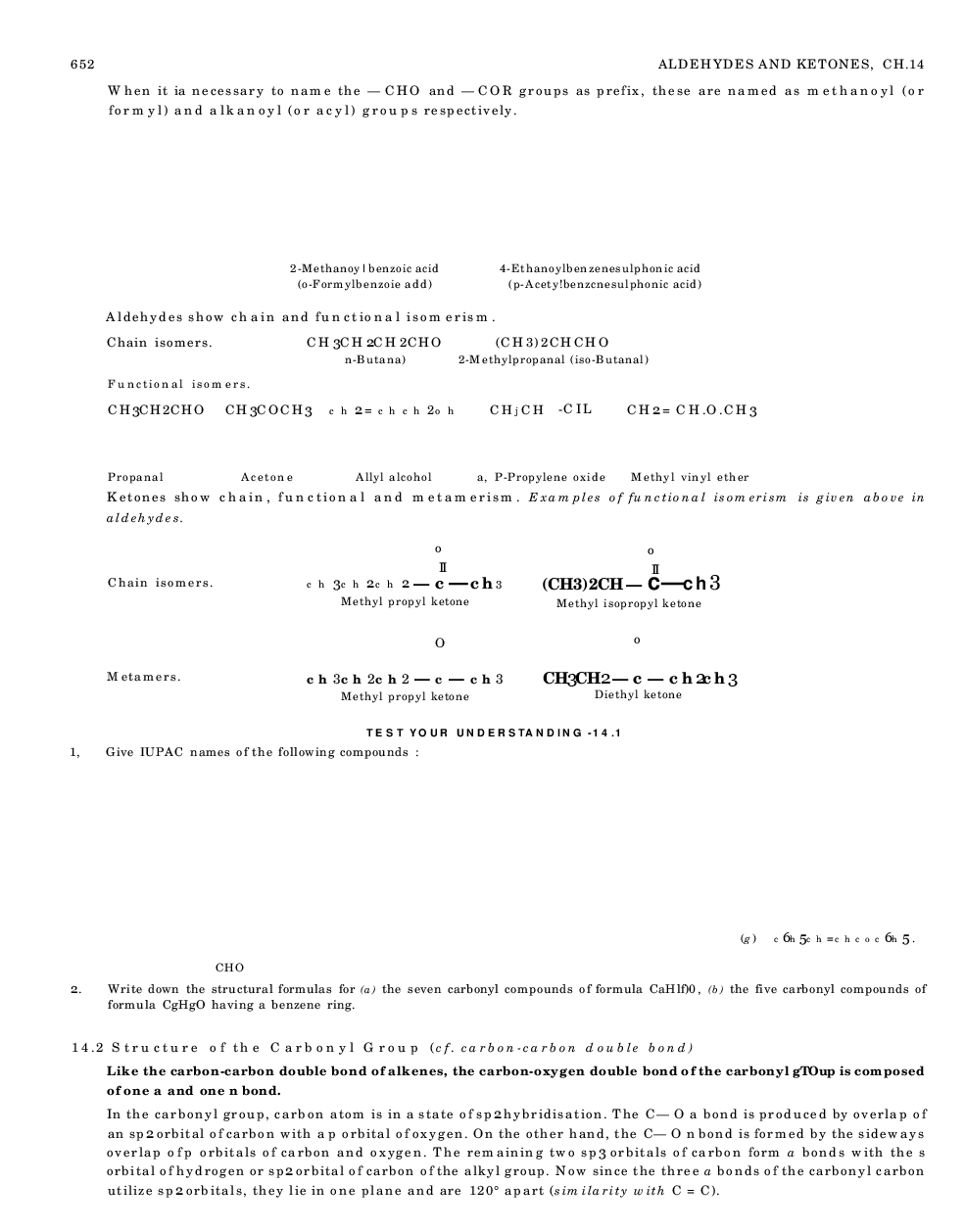 IIT JEE Organic Chemistry Aldehydes And Ketones Based On New Pattern - Page 4