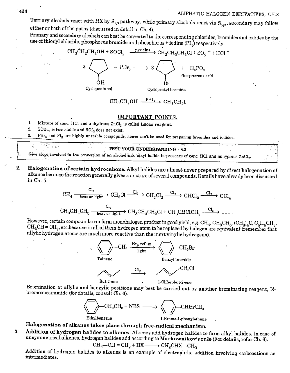 IIT JEE Organic Chemistry Alkyl Halides Based On New Pattern - Page 4
