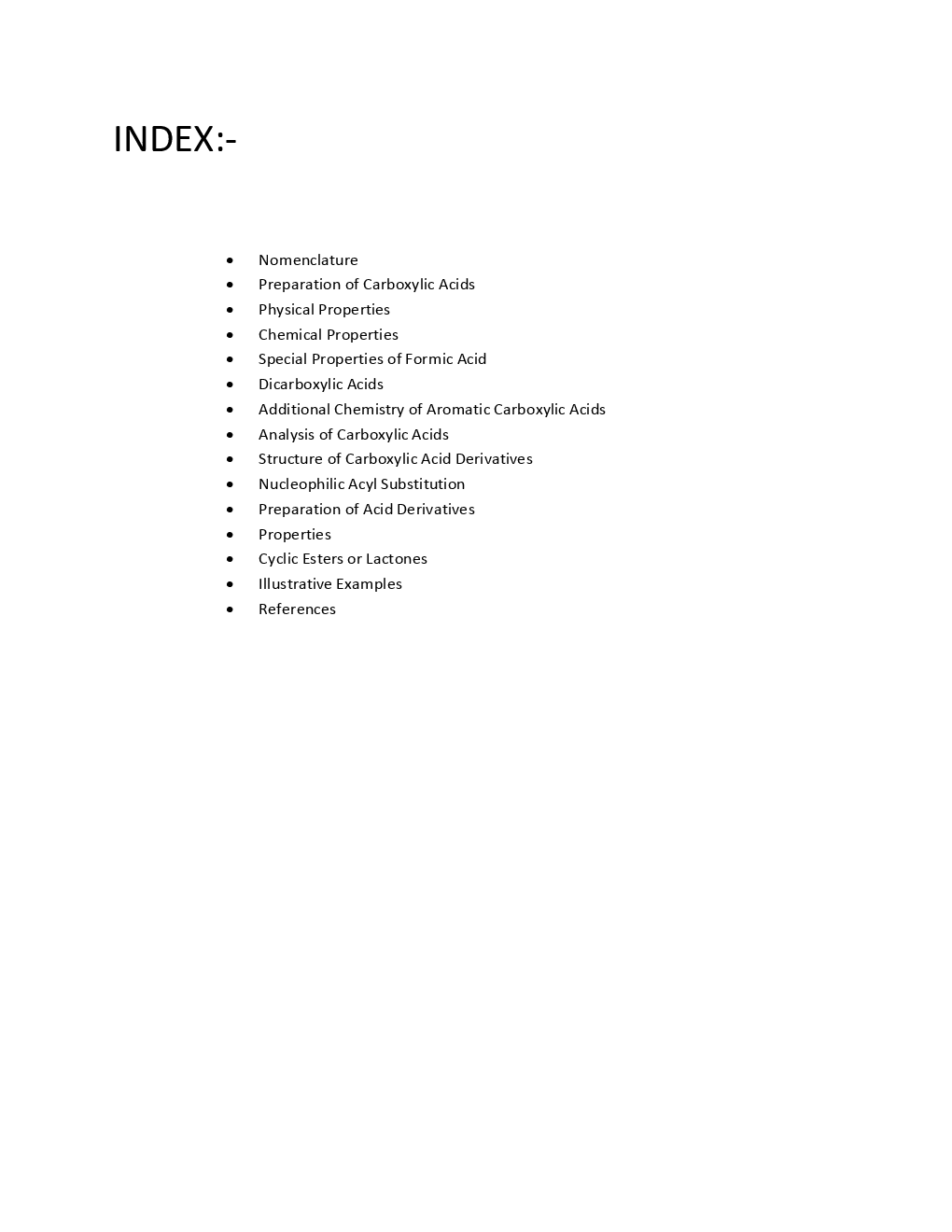 IIT JEE Organic Chemistry Carboxylic Acids Based On New Pattern - Page 2