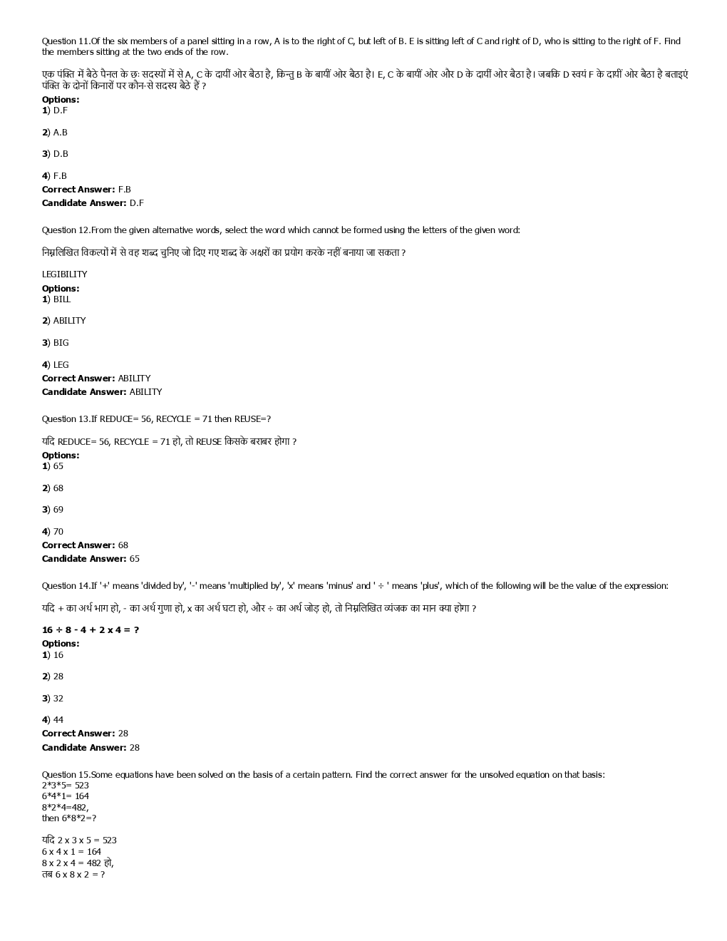 SSC MTS 10th september 2016 shift-2 - Page 5